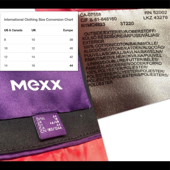 Mexx Trench Peacoat - Picture 7 of 8